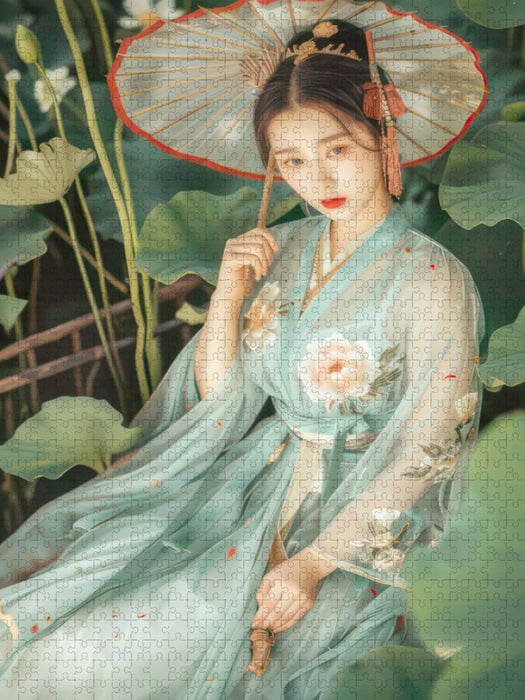 Anmutige asiatische Frauen - CALVENDO Foto-Puzzle'