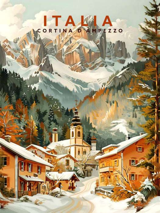 Cortina d’Ampezzo - CALVENDO Foto-Puzzle'