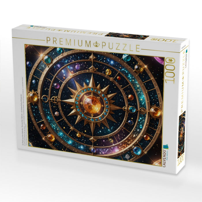 Ein Motiv aus dem Kalender: Sternzeichen Statuen - ein farbenfroher AI Kalender - CALVENDO Foto-Puzzle'