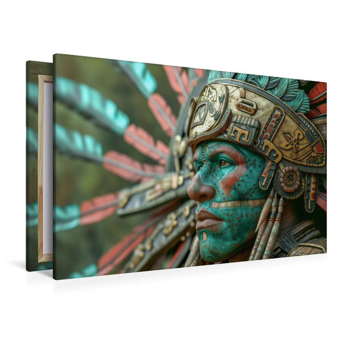 Premium Textil-Leinwand Die Azteken