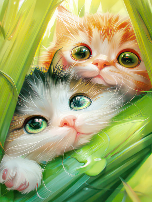 Manga-Kinder und Tierliebe - CALVENDO Foto-Puzzle'