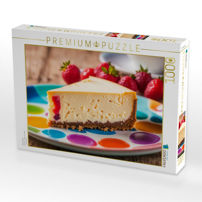 Cheesecake - CALVENDO Foto-Puzzle'