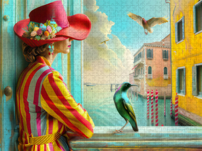 Venedig surreal - CALVENDO Foto-Puzzle'