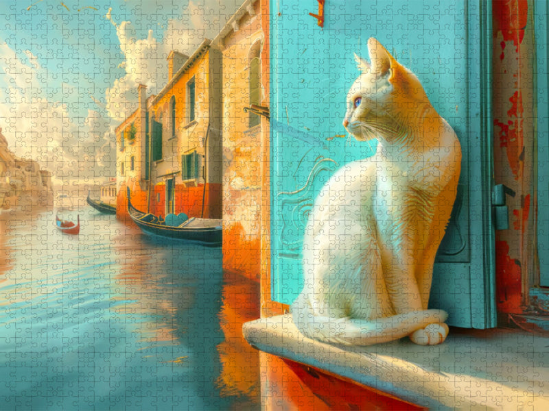Venedig surreal - CALVENDO Foto-Puzzle'