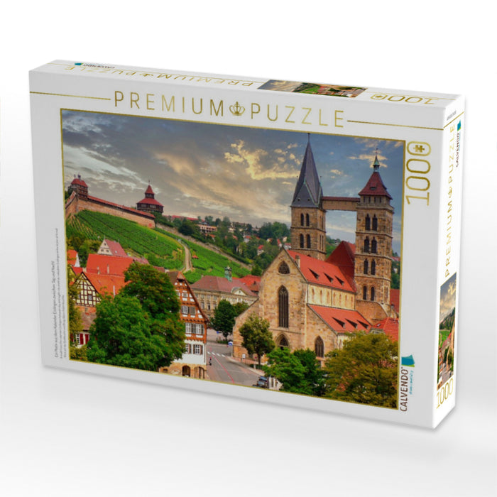Ein Motiv aus dem Kalender Esslingen zwischen Tag und Nacht - CALVENDO Foto-Puzzle'