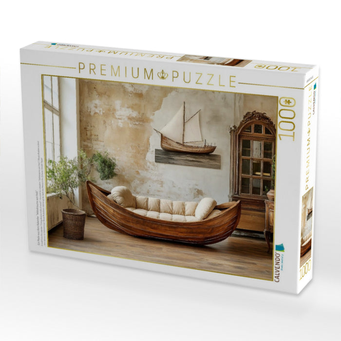 Ein Motiv aus dem Kalender "Wohnträume aus Holz" - CALVENDO Foto-Puzzle'