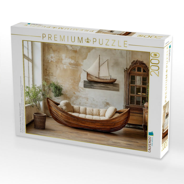 Ein Motiv aus dem Kalender "Wohnträume aus Holz" - CALVENDO Foto-Puzzle'
