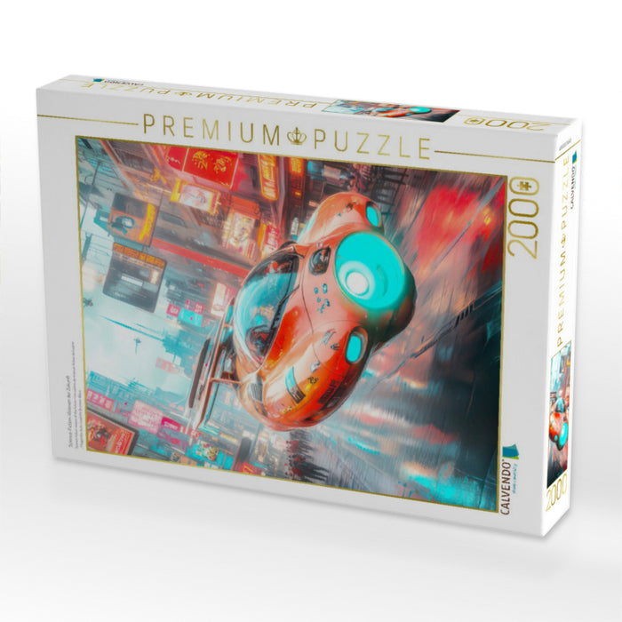 Science-Fiction-Visionen der Zukunft - CALVENDO Foto-Puzzle'