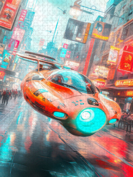 Science-Fiction-Visionen der Zukunft - CALVENDO Foto-Puzzle'