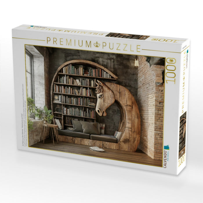 Ein Motiv aus dem Kalender "Wohnträume aus Holz" - CALVENDO Foto-Puzzle'
