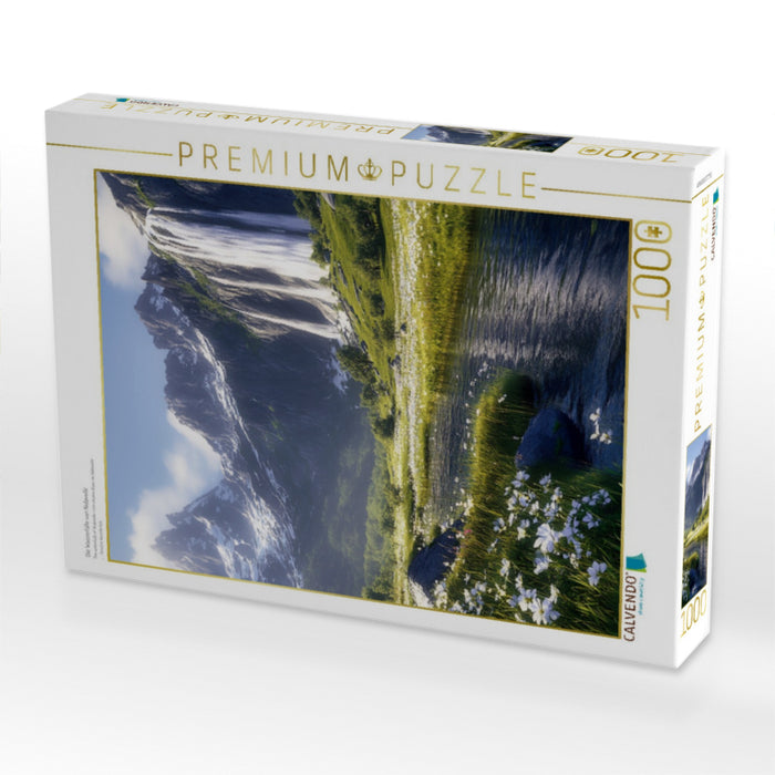Die Wasserfälle von Nidavellir - CALVENDO Foto-Puzzle'