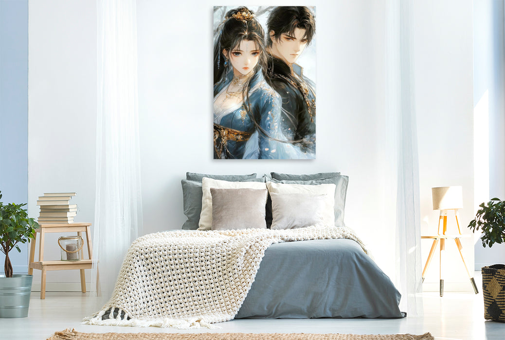 Premium Textil-Leinwand Ein Motiv aus dem Kalender "Royale Romantik"