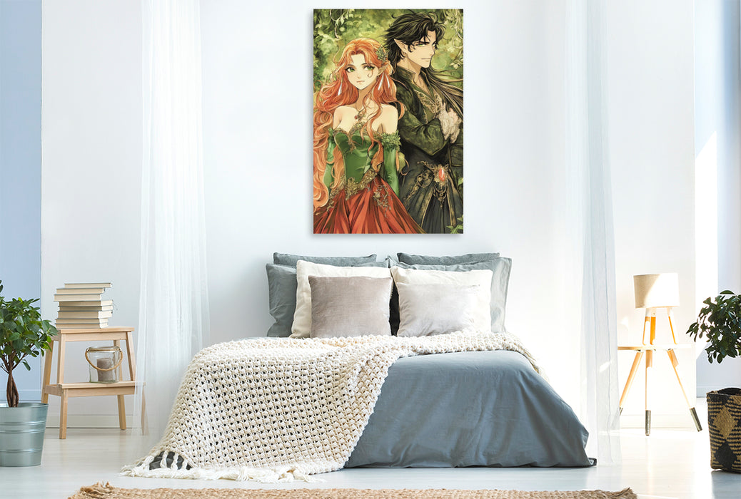Premium Textil-Leinwand Ein Motiv aus dem Kalender "Royale Romantik"