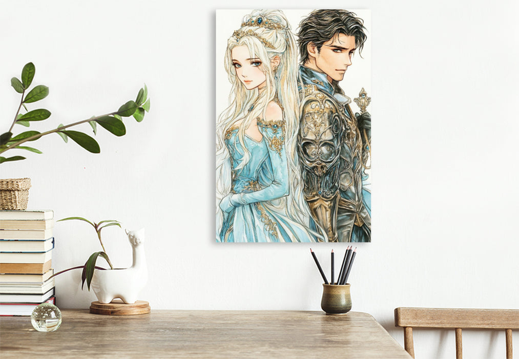 Premium Textil-Leinwand Ein Motiv aus dem Kalender "Royale Romantik"
