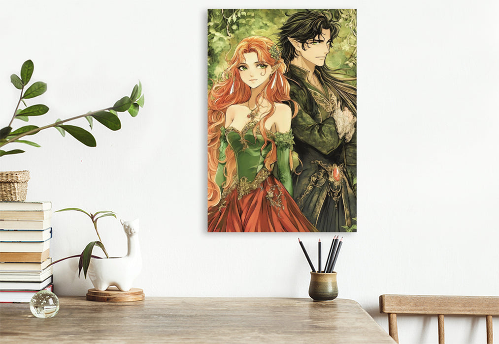 Premium Textil-Leinwand Ein Motiv aus dem Kalender "Royale Romantik"