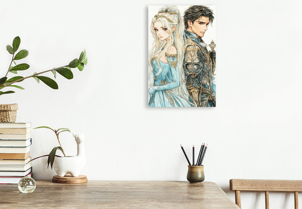Premium Textil-Leinwand Ein Motiv aus dem Kalender "Royale Romantik"