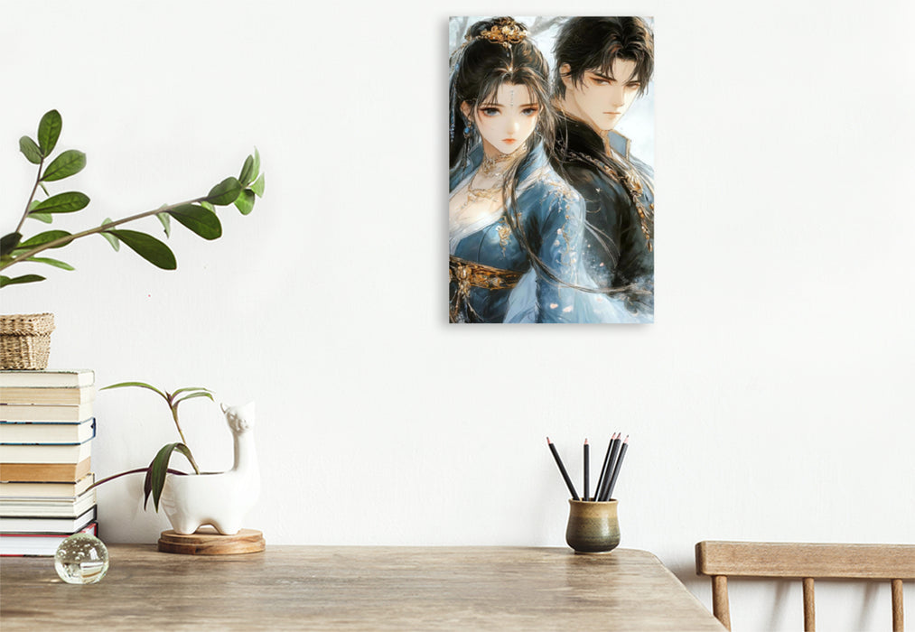 Premium Textil-Leinwand Ein Motiv aus dem Kalender "Royale Romantik"