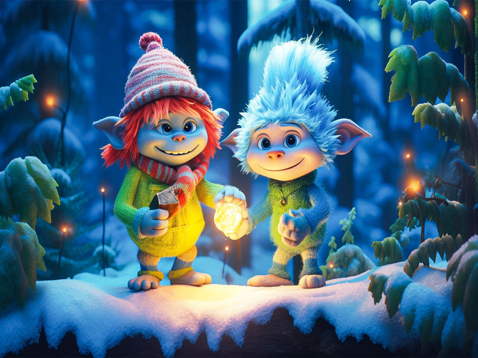 ... es hat geschneit - CALVENDO Foto-Puzzle'