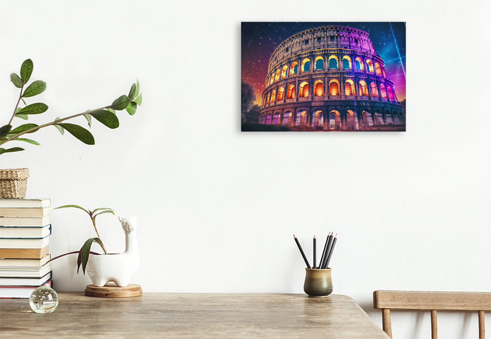 Premium textile canvas Colosseum - Rome 