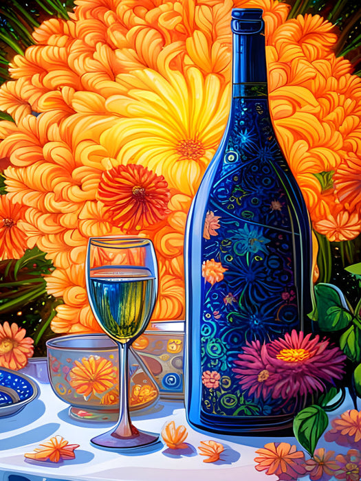 Blumiger Jahrgang - CALVENDO Foto-Puzzle'