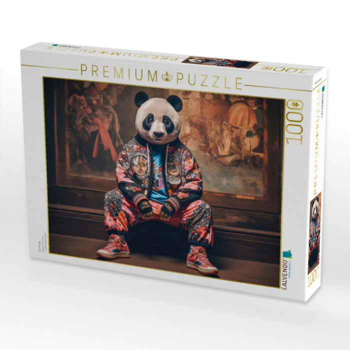 DJ Panda - CALVENDO Foto-Puzzle'