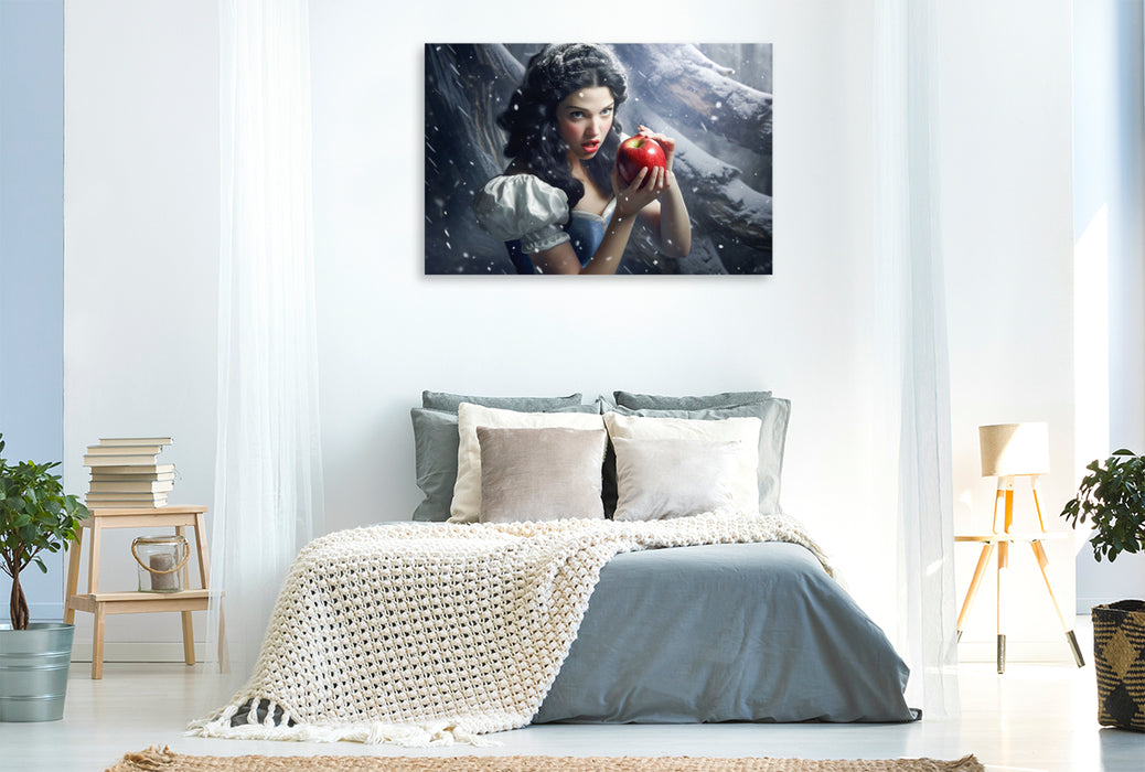 Premium textile canvas Snow White 