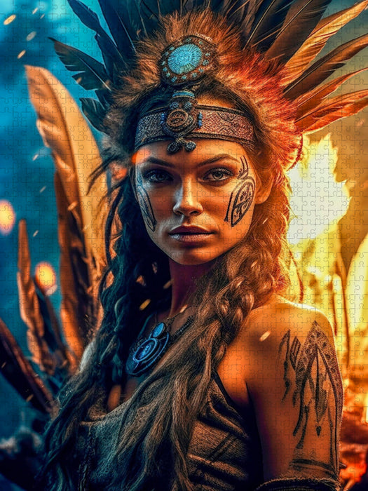 Fantasy Queen - CALVENDO Foto-Puzzle'