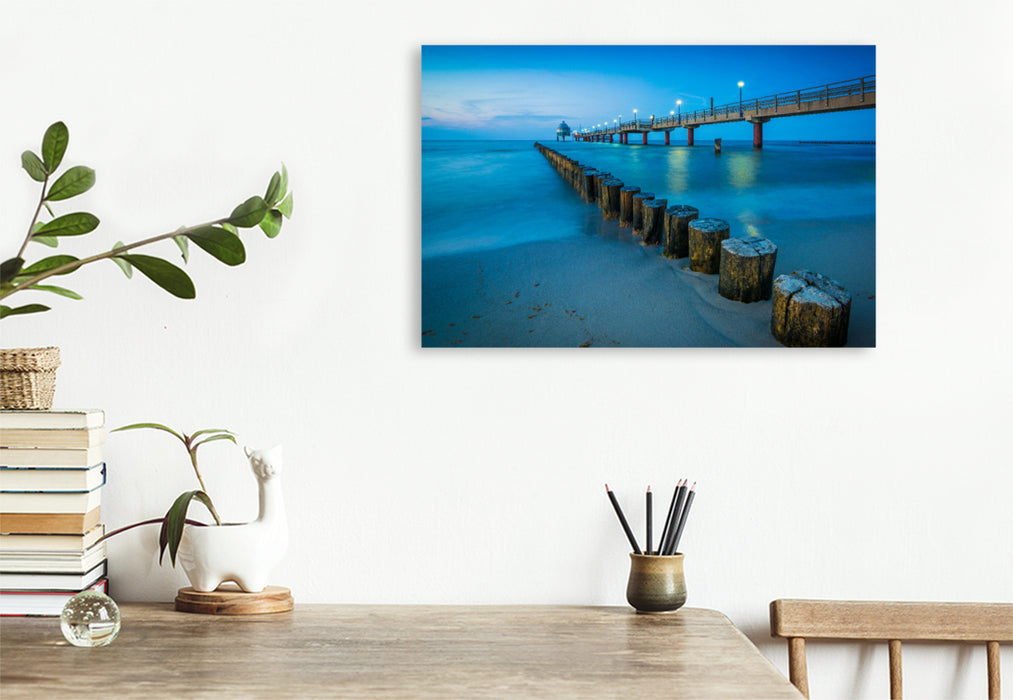 Premium textile canvas pier in Zingst 