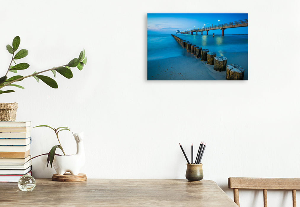 Premium textile canvas pier in Zingst 