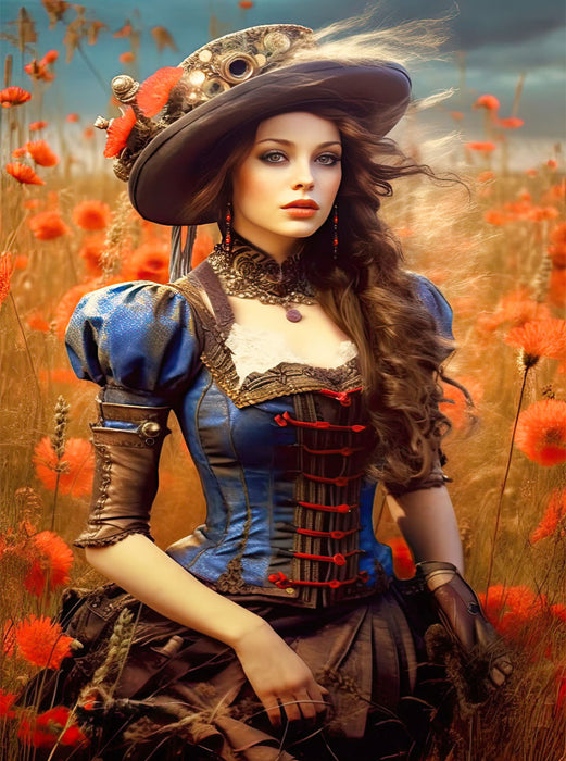 Ein Motiv aus dem Kalender Steampunk Ladies - CALVENDO Foto-Puzzle'