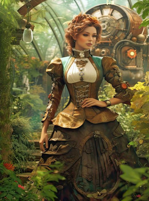 Ein Motiv aus dem Kalender Steampunk Ladies - CALVENDO Foto-Puzzle'