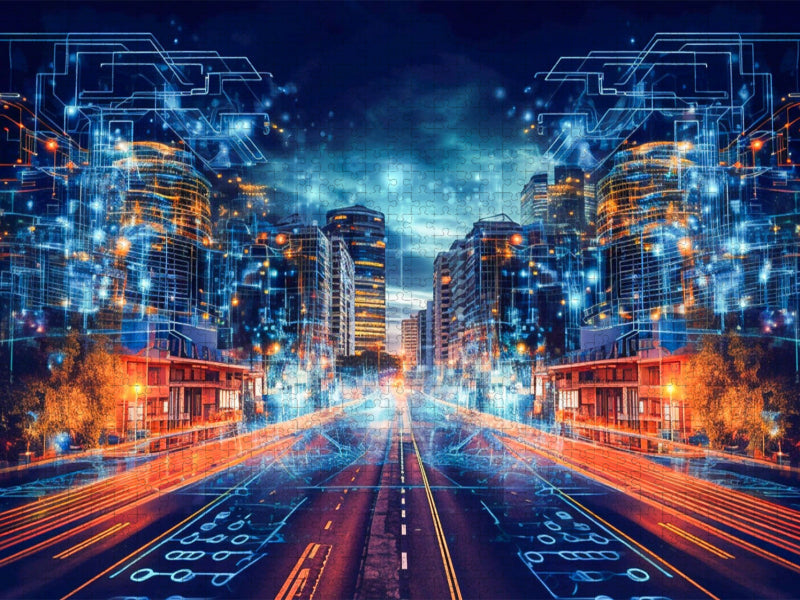 Ein Motiv aus dem Kalender Visuelle Reise in die digitale Welt - CALVENDO Foto-Puzzle'