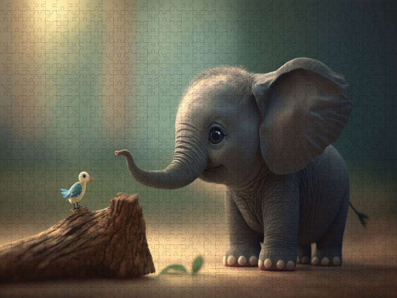 Dicke Freunde - CALVENDO Foto-Puzzle'