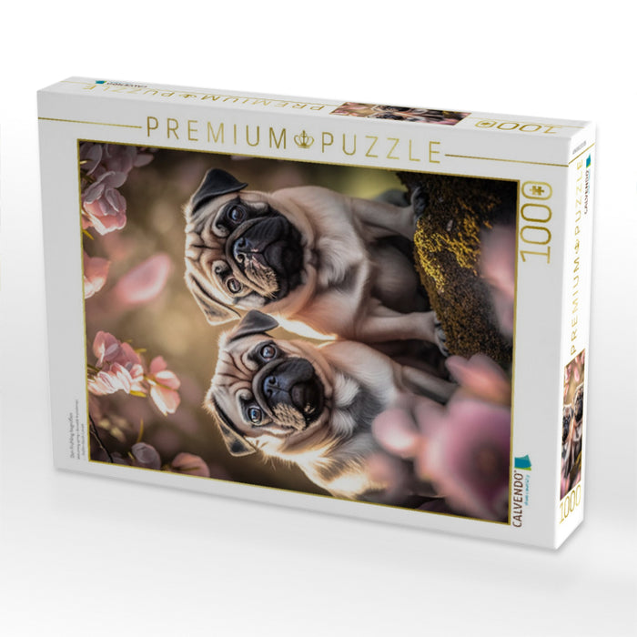 Den Frühling begrüßen - CALVENDO Foto-Puzzle'
