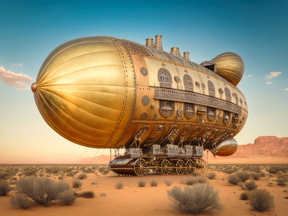 Passagierluftschiff - CALVENDO Foto-Puzzle'
