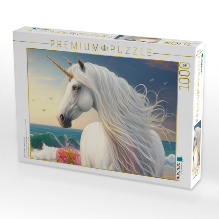 Bezauberndes Wesen am Meer - CALVENDO Foto-Puzzle'