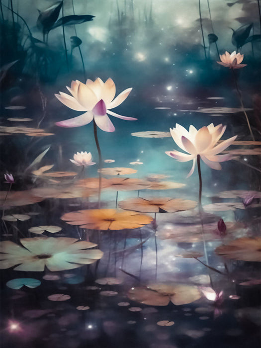 Der Tanz der Lillies - CALVENDO Foto-Puzzle'