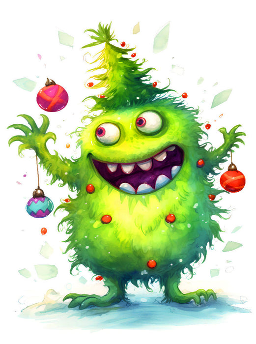Weihnachtsbaummonster - CALVENDO Foto-Puzzle'