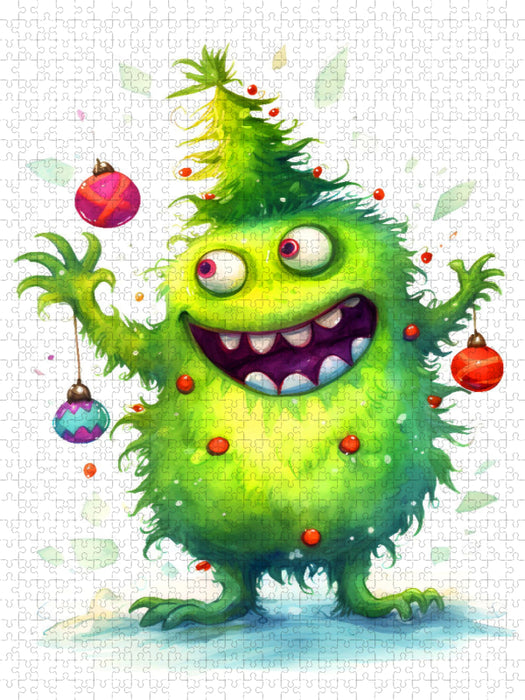 Weihnachtsbaummonster - CALVENDO Foto-Puzzle'