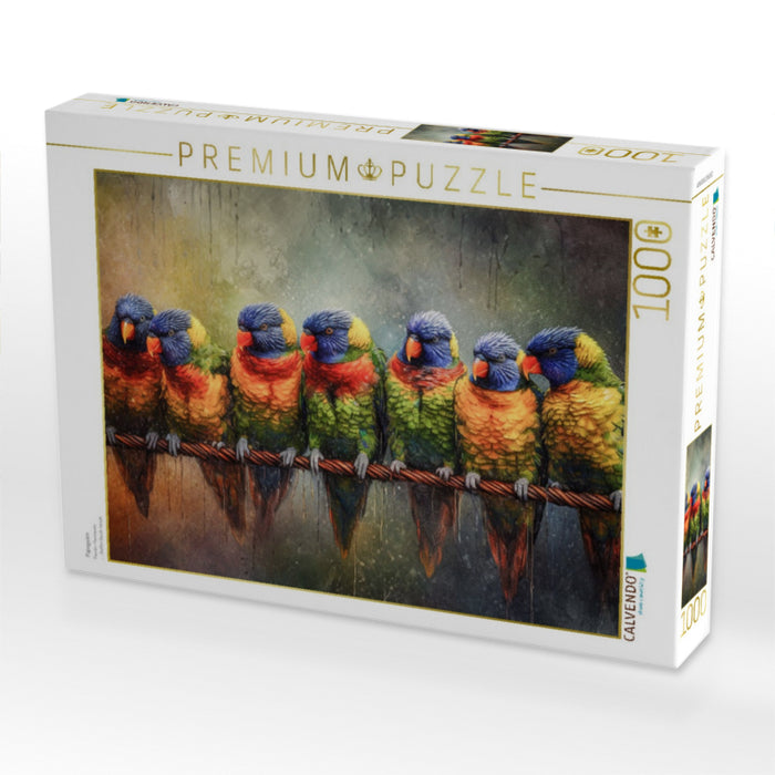 Papageien - CALVENDO Foto-Puzzle'