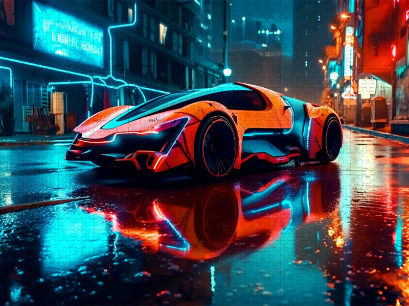 Elektrofahrzeug - CALVENDO Foto-Puzzle'