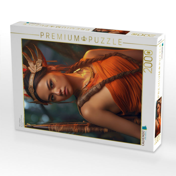 Pfeil und Bogen - CALVENDO Foto-Puzzle'