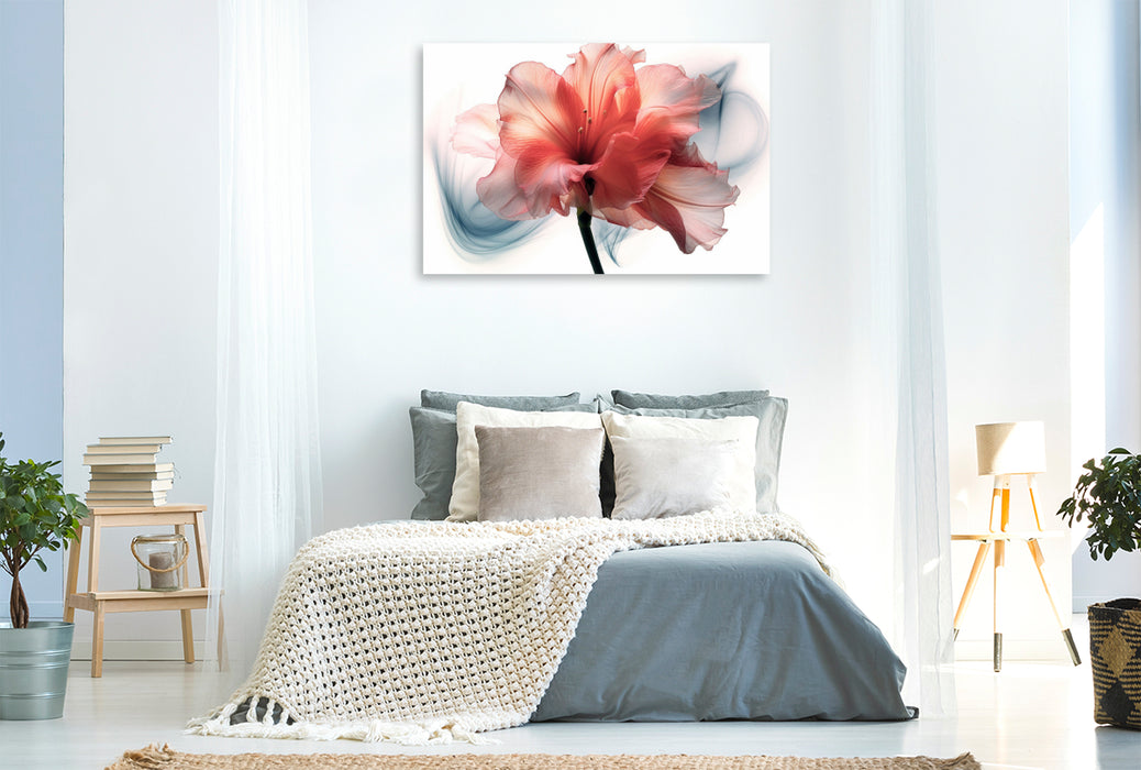 Premium textile canvas Amaryllis 