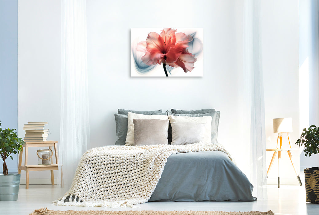 Premium textile canvas Amaryllis 