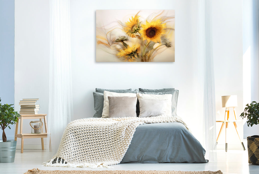 Premium textile canvas A motif from the Enchanting Blossoms calendar 