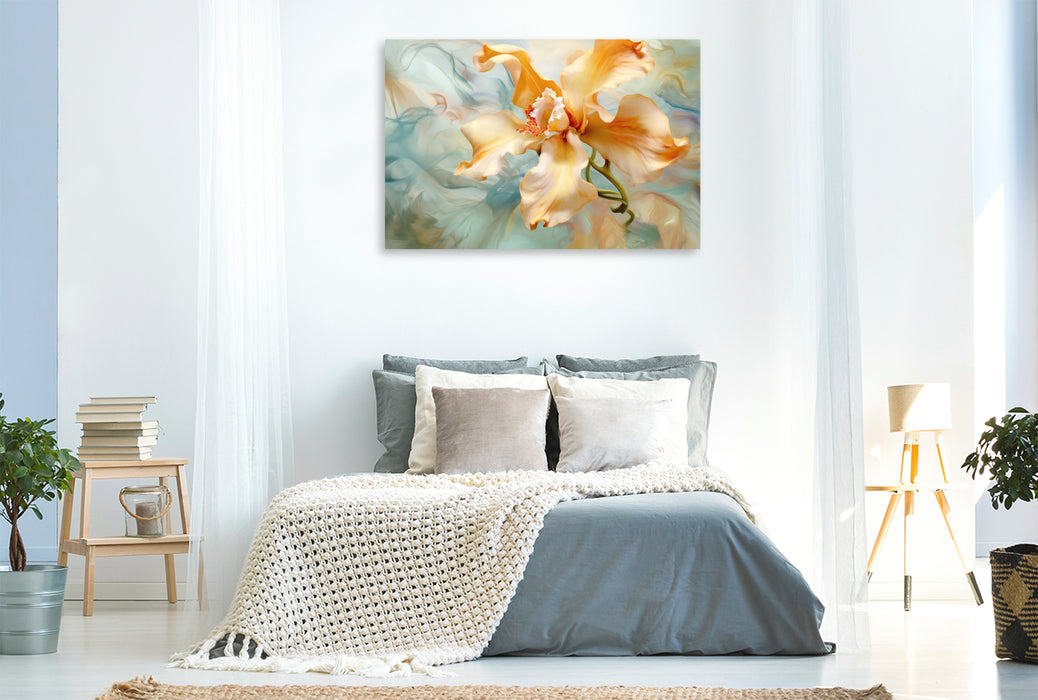 Premium textile canvas orchid 