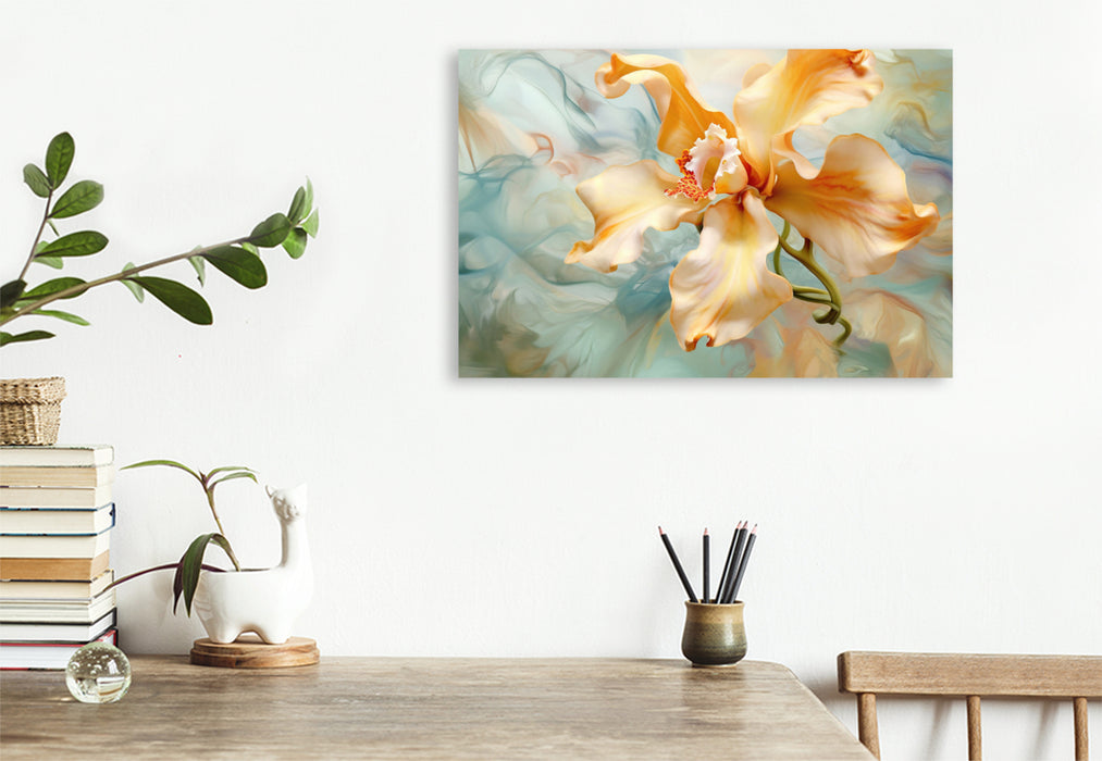 Premium textile canvas orchid 