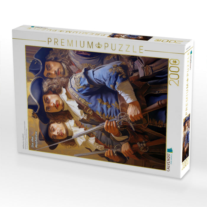Weltliteratur visualisiert - CALVENDO Foto-Puzzle'