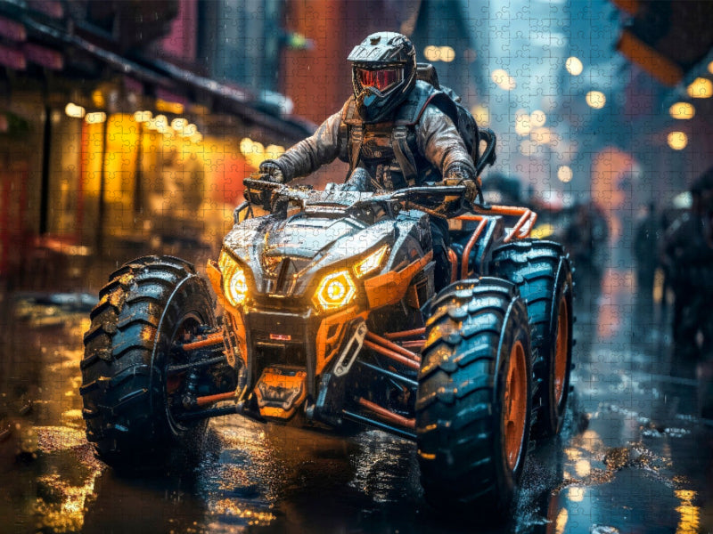 Quad - Leidenschaft - CALVENDO Foto-Puzzle'