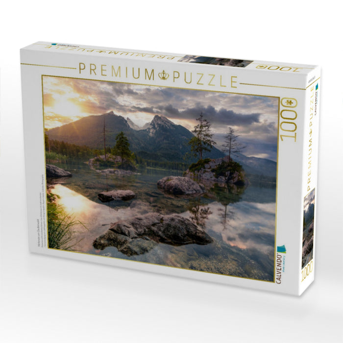 Hintersee am Zauberwald - CALVENDO Foto-Puzzle'